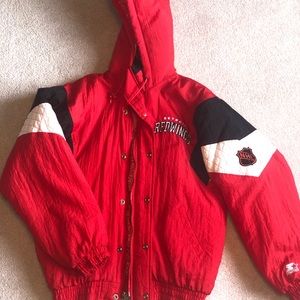 90s Red Wings Starter Jacket